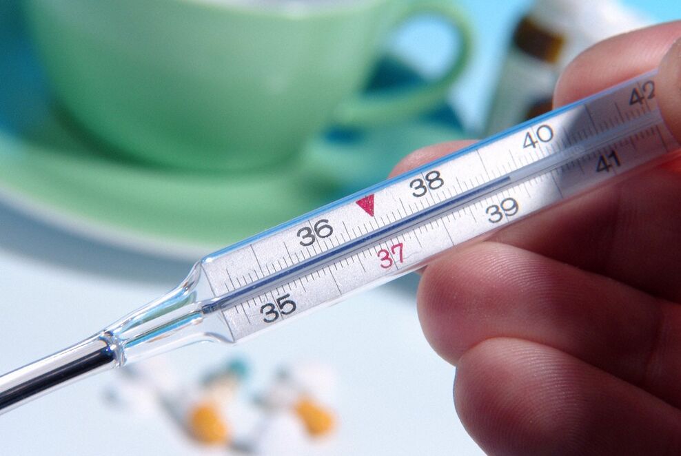 Badanie wydzielania prostaty będzie nieprawidłowe przy temperaturze ciała powyżej 39°C